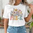 Wildflower Pre-K Preschool Team Floral Teacher Girls Women's T-Shirt, funny gift