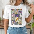 Women Halloween The Teacher Tour Ghosts Pencil Pumpkins Women's T-Shirt, funny gift Women Halloween The Teacher Tour Ghosts Pencil Pumpkins Women's T-Shirt, funny gift