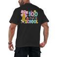 100 Days Of School Preppy 100th Day Of School Teachers Girls Men's Back Print T-Shirt, trending gift