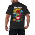 100th Day Of School Teachers Kids Child Happy 100 Days Men's Back Print T-Shirt, trending gift