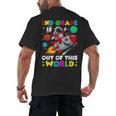 2nd Grade Is Out Of This World Space Rocket Planets Teacher Men's Back Print T-Shirt, trending gift 2nd Grade Is Out Of This World Space Rocket Planets Teacher Men's Back Print T-Shirt, trending gift