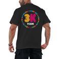 3K Team & Teacher Squad Threes Crew PreK Elementary Team Men's Back Print T-Shirt, trending gift 3K Team & Teacher Squad Threes Crew PreK Elementary Team Men's Back Print T-Shirt, trending gift