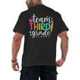 3rd Grade Team Pencil Teacher Student Back To School Girls Men's Back Print T-Shirt, trending gift 3rd Grade Team Pencil Teacher Student Back To School Girls Men's Back Print T-Shirt, trending gift