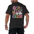 4th Grade Boo Crew Fourth Grade Teacher Kids Happy Halloween Men's Back Print T-Shirt, trending gift 4th Grade Boo Crew Fourth Grade Teacher Kids Happy Halloween Men's Back Print T-Shirt, trending gift