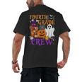 4th Grade Boo Crew Teacher Student Halloween Costume Men's Back Print T-Shirt, trending gift