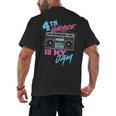 4th Grade Is My Jam Vintage 80s Boombox Teacher Student Men's Back Print T-Shirt, trending gift 4th Grade Is My Jam Vintage 80s Boombox Teacher Student Men's Back Print T-Shirt, trending gift