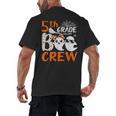 5th Grade Boo Crew Teachers Students Ghost Halloween Men's Back Print T-Shirt, trending gift