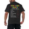 5th Grade Teacher Report Card Appreciation Men Women Men's Back Print T-Shirt, trending gift 5th Grade Teacher Report Card Appreciation Men Women Men's Back Print T-Shirt, trending gift