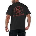 6 7 Brainrot Elementary Teacher Meme 67 Six Seven Men's Back Print T-Shirt, trending gift 6 7 Brainrot Elementary Teacher Meme 67 Six Seven Men's Back Print T-Shirt, trending gift