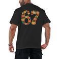 67 6 7 Fall Leaves For Teachers 67 Teacher Men's Back Print T-Shirt, trending gift