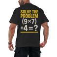 67 Meme Math Teacher School 6-7 Brain Rot Six Seven Men's Back Print T-Shirt, trending gift 67 Meme Math Teacher School 6-7 Brain Rot Six Seven Men's Back Print T-Shirt, trending gift