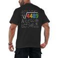 67 Meme Square Root 4489 Slang Six Seven Math Teacher Men's Back Print T-Shirt, trending gift 67 Meme Square Root 4489 Slang Six Seven Math Teacher Men's Back Print T-Shirt, trending gift