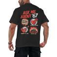 67 History Teacher Teacher 6 7 Overuse '67 Men's Back Print T-Shirt, trending gift 67 History Teacher Teacher 6 7 Overuse '67 Men's Back Print T-Shirt, trending gift