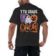 7th Grade Boo Crew Teacher Student Halloween Costume Men's Back Print T-Shirt, trending gift 7th Grade Boo Crew Teacher Student Halloween Costume Men's Back Print T-Shirt, trending gift
