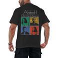 Abbott Elementary Colorful Pop Art Teachers TV Show Men's Back Print T-Shirt, trending gift