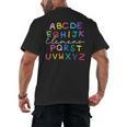 ABC Elemeno Kindergarten Teacher Boy Girl Kid Back To School Men's Back Print T-Shirt, trending gift ABC Elemeno Kindergarten Teacher Boy Girl Kid Back To School Men's Back Print T-Shirt, trending gift