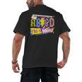ABCD Pre-K Rocks Back To School PreK Kindergarten Teacher Men's Back Print T-Shirt, trending gift