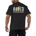 ABCD Teacher Men's Back Print T-Shirt, trending gift ABCD Teacher Men's Back Print T-Shirt, trending gift