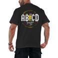 ABCD The Teacher Tour Last Day Of School Rockin' Teacher Men's Back Print T-Shirt, trending gift ABCD The Teacher Tour Last Day Of School Rockin' Teacher Men's Back Print T-Shirt, trending gift