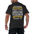 Agriculture Teacher Appreciation AG Teacher Men's Back Print T-Shirt, trending gift Agriculture Teacher Appreciation AG Teacher Men's Back Print T-Shirt, trending gift