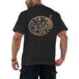 Art Teacher Pumpkin Scary Halloween Costume Men Women Men's Back Print T-Shirt, trending gift