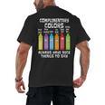 Artist Art Teacher School Artist Joke Men's Back Print T-Shirt, trending gift