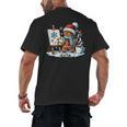Artist Gingerbread Painter Art Teacher Student Christmas Men's Back Print T-Shirt, trending gift Artist Gingerbread Painter Art Teacher Student Christmas Men's Back Print T-Shirt, trending gift