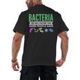 Bacteria Culture Biology Science Teacher Biologist Men's Back Print T-Shirt, trending gift Bacteria Culture Biology Science Teacher Biologist Men's Back Print T-Shirt, trending gift