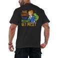 Beauty Teacher Take Chances Make Mistakes Get Messy Men's Back Print T-Shirt, trending gift Beauty Teacher Take Chances Make Mistakes Get Messy Men's Back Print T-Shirt, trending gift