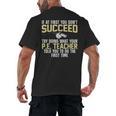 Best PE Teacher Art For Men Women Physical Education Teacher Men's Back Print T-Shirt, trending gift Best PE Teacher Art For Men Women Physical Education Teacher Men's Back Print T-Shirt, trending gift