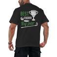 Best Teacher By Par Golf Golfer Men's Back Print T-Shirt, trending gift