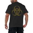 Bioengineering Biology Teacher Toxic Symbol Biohazard For Men Women Girls Kids Men's Back Print T-Shirt, trending gift