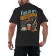 Biology Teacher Science Fueled By Mitochondria Coffee Men's Back Print T-Shirt, trending gift Biology Teacher Science Fueled By Mitochondria Coffee Men's Back Print T-Shirt, trending gift