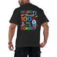 I Blasted Through 100 Days Of School 100th Day Teacher Kids Men's Back Print T-Shirt, trending gift