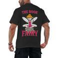 The Book Fairy Reading Teacher Librarian T-Shirt Men's Back Print T-Shirt, trending gift The Book Fairy Reading Teacher Librarian T-Shirt Men's Back Print T-Shirt, trending gift