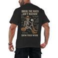 Bruh The Math Ain’t Mathin Halloween Skeleton Math Teacher Men's Back Print T-Shirt, trending gift Bruh The Math Ain’t Mathin Halloween Skeleton Math Teacher Men's Back Print T-Shirt, trending gift