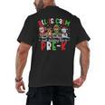 All Is Calm Just Kidding This Is Pre-K Christmas Teacher Men's Back Print T-Shirt, trending gift All Is Calm Just Kidding This Is Pre-K Christmas Teacher Men's Back Print T-Shirt, trending gift
