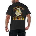 You Can't Scare Me I'm A Math Teacher Halloween Ghost Groovy Men's Back Print T-Shirt, trending gift You Can't Scare Me I'm A Math Teacher Halloween Ghost Groovy Men's Back Print T-Shirt, trending gift