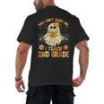 You Can't Scare Me I Teach 2nd Grade Halloween Teacher Ghost Men's Back Print T-Shirt, trending gift