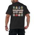 Childcare Is My Jam Child Care Teacher School Psychologist Men's Back Print T-Shirt, trending gift Childcare Is My Jam Child Care Teacher School Psychologist Men's Back Print T-Shirt, trending gift