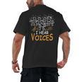 Choir Teacher I Hear Voices Chorister Church Choral Music Men's Back Print T-Shirt, trending gift Choir Teacher I Hear Voices Chorister Church Choral Music Men's Back Print T-Shirt, trending gift