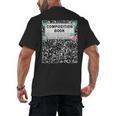 Composition Book Notebook Teachers Matching Group Halloween Men's Back Print T-Shirt, trending gift Composition Book Notebook Teachers Matching Group Halloween Men's Back Print T-Shirt, trending gift
