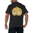 The Cool Bean Good Egg Teacher Halloween Costume Food Group Men's Back Print T-Shirt, trending gift