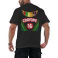 Crayon Box Fun Teacher Student Crayon Squad Halloween 2023 Men's Back Print T-Shirt, trending gift Crayon Box Fun Teacher Student Crayon Squad Halloween 2023 Men's Back Print T-Shirt, trending gift