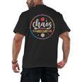 Cute Chaos Coordinator Teacher First Day Of School Men's Back Print T-Shirt, trending gift Cute Chaos Coordinator Teacher First Day Of School Men's Back Print T-Shirt, trending gift