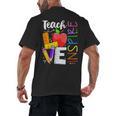 Cute Teach Love And Inspire Men Women Teacher Men's Back Print T-Shirt, trending gift Cute Teach Love And Inspire Men Women Teacher Men's Back Print T-Shirt, trending gift