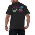What Does The Text Say Text Evidence Reading Teacher For Men Women Men's Back Print T-Shirt, trending gift
