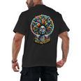Education Is Freedom History Month Teacher Books Afro Men's Back Print T-Shirt, trending gift