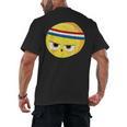The Eggcellent Athlete Good Egg Teacher Halloween Food Group Men's Back Print T-Shirt, trending gift