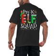 Elf Squad Pre-k Teacher Christmas Child Xmas Men's Back Print T-Shirt, trending gift